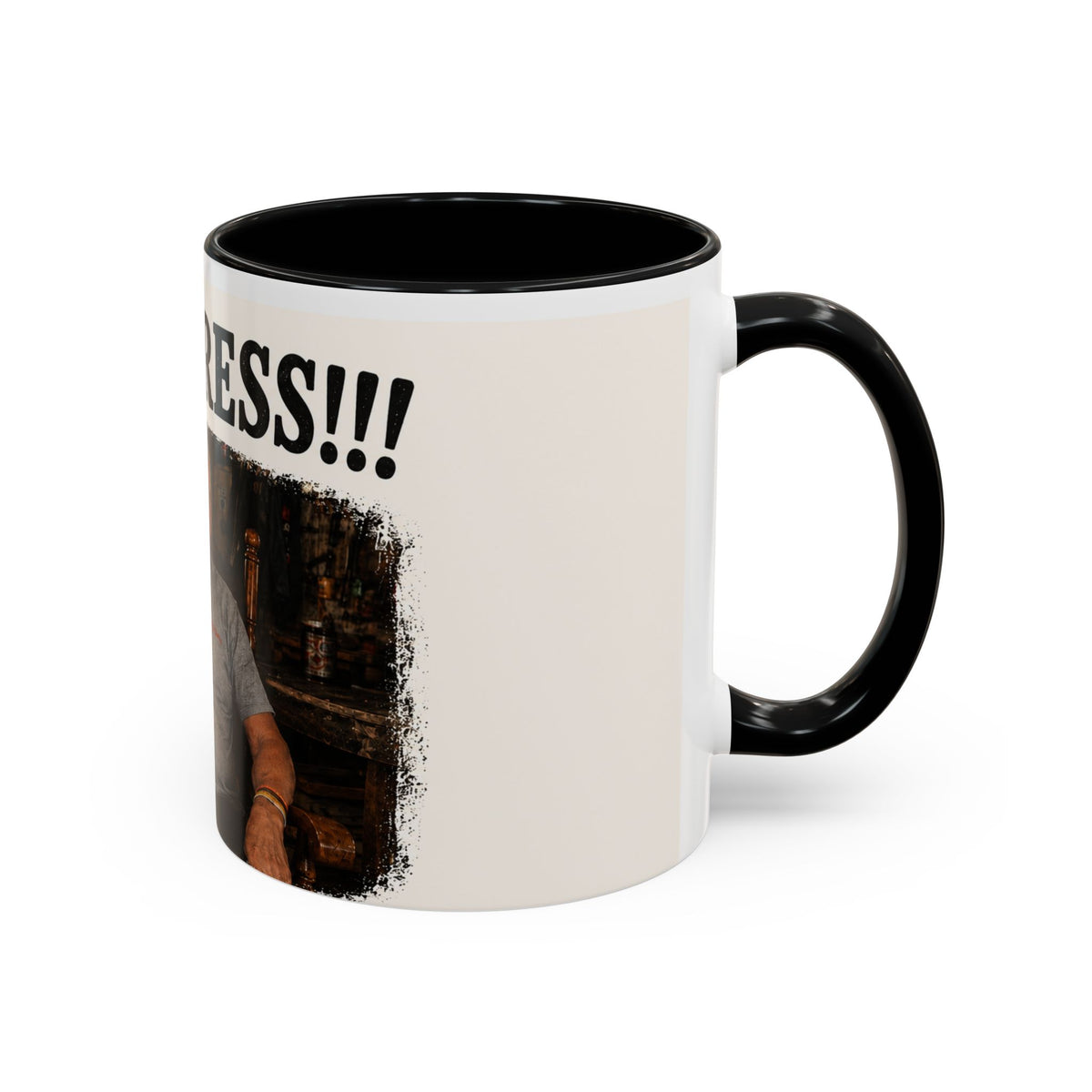 Coffee Mug - "Coffee with Buzz" Bee Coffee Cup, Funny Coffee Lover Gift (11/15oz)