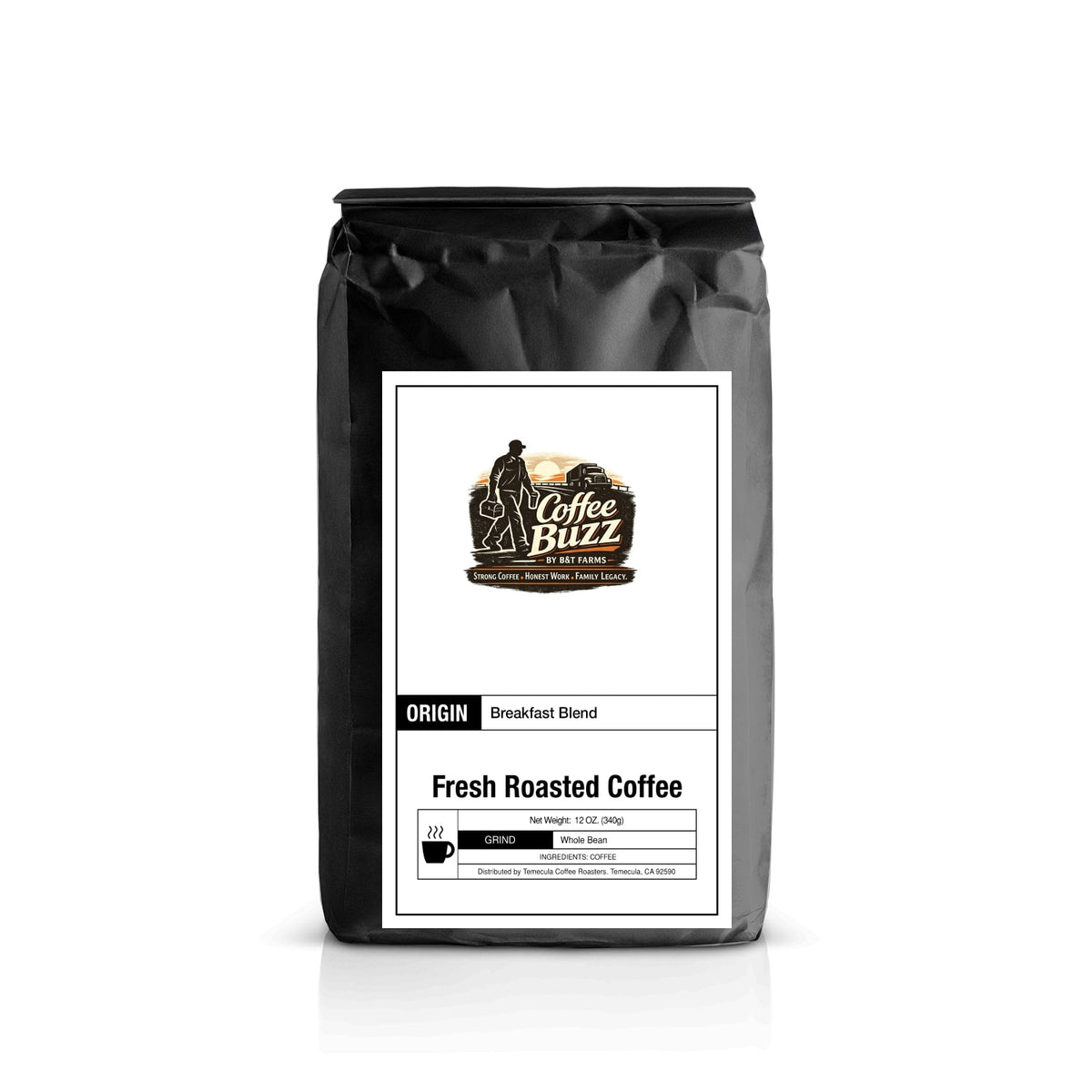 Breakfast Blend Coffee – Smooth Medium Roast | Coffee Buzz